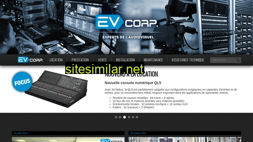 evcorp.fr alternative sites