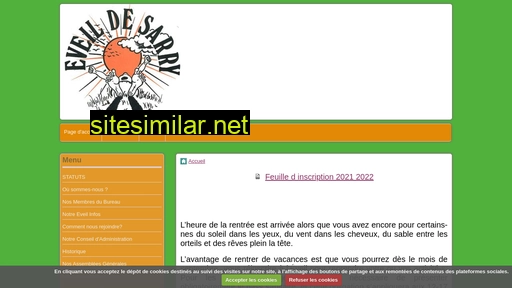 eveildesarry.fr alternative sites