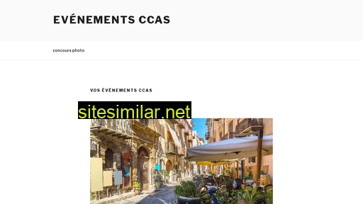Evenements-ccas similar sites