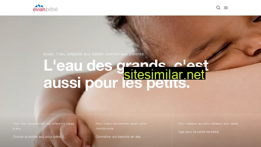 evian-bebe.fr alternative sites
