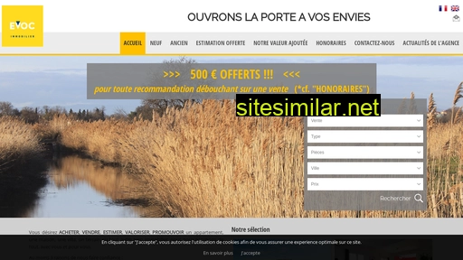 evoc-immobilier.fr alternative sites