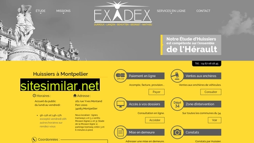 exadex.fr alternative sites