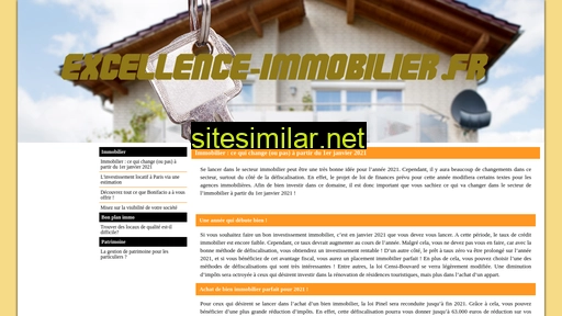 excellence-immobilier.fr alternative sites
