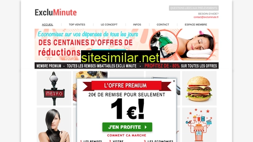 excluminute.fr alternative sites