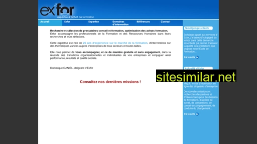 exfor.fr alternative sites