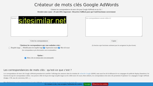expert-adwords.fr alternative sites