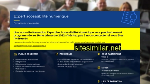 expert.formation-accessibilite.fr alternative sites