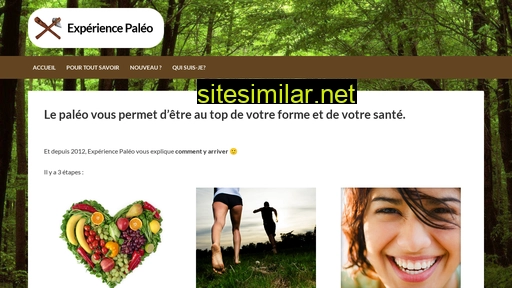 experience-paleo.fr alternative sites