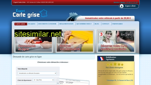 expertcartegrise.fr alternative sites