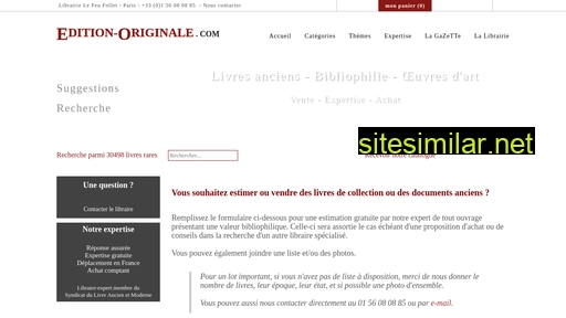 expertise-livre-ancien.fr alternative sites