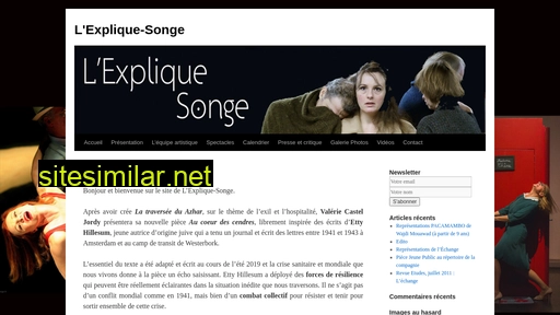 expliquesonge.fr alternative sites