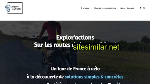 exploractions.fr alternative sites