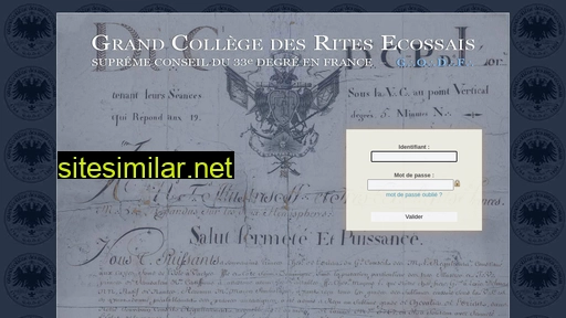 extranet.grand-college-des-rites-ecossais.fr alternative sites