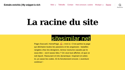 extraits-enrichis.fr alternative sites