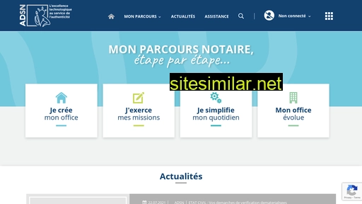 extranet-adsn.notaires.fr alternative sites