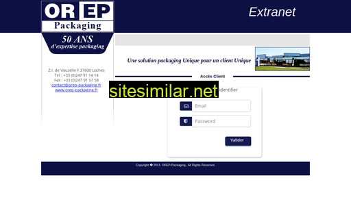 Extranet-orep similar sites