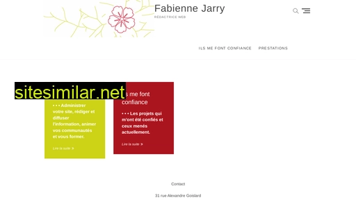 fabiennejarry.fr alternative sites