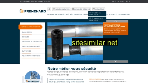 fabricantdegardecorps.fr alternative sites