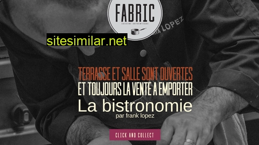 fabric-restaurant.fr alternative sites