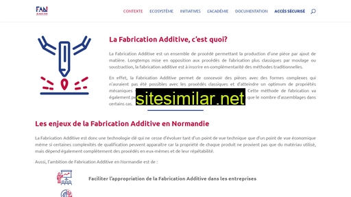 Fabrication-additive-normandie similar sites