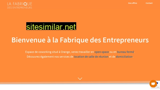fabrique-entrepreneurs.fr alternative sites