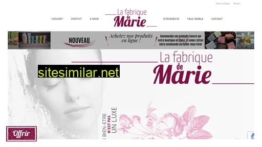 fabriquemarie.fr alternative sites