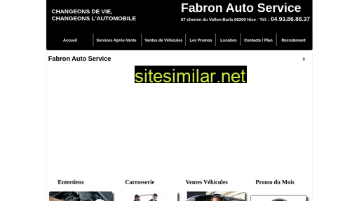 fabronautoservice.fr alternative sites