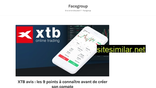 facegroupe.fr alternative sites