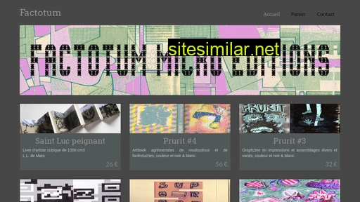 factotum-micro-editions.fr alternative sites