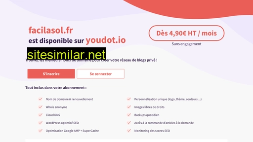 facilasol.fr alternative sites