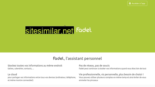 fadet.fr alternative sites