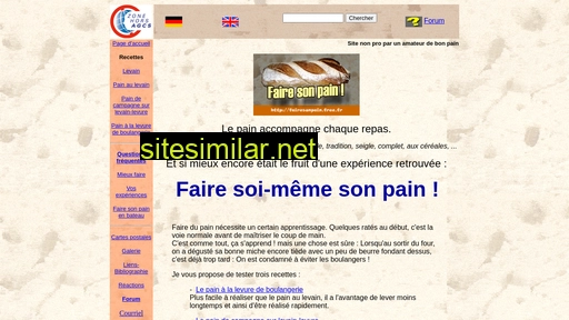 fairesonpain.free.fr alternative sites