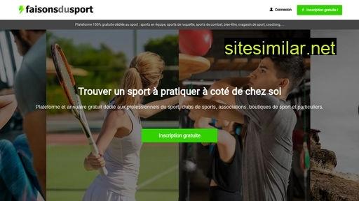 faisonsdusport.fr alternative sites