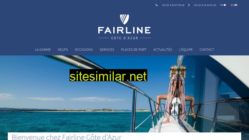 fairline-cotedazur.fr alternative sites