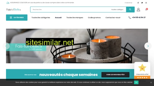 fais-toi-belle.fr alternative sites