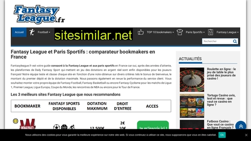 fantasyleague.fr alternative sites