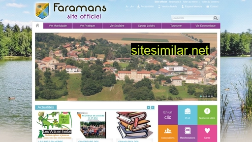 Faramans similar sites
