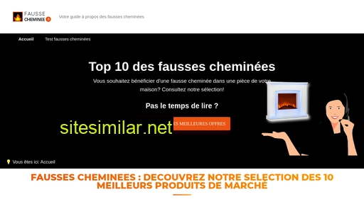 fausse-cheminee.fr alternative sites