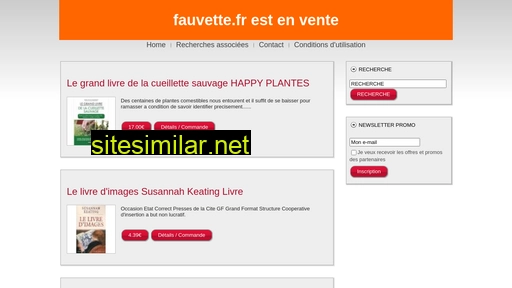 fauvette.fr alternative sites