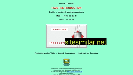 Faustine-production similar sites