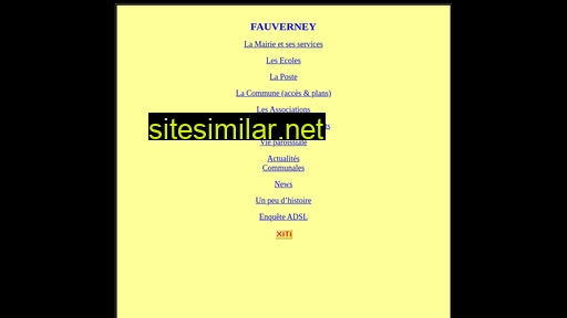 fauverney.fr alternative sites