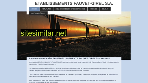 fauvet-girel.fr alternative sites