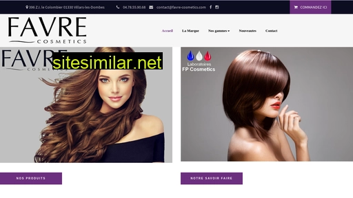 favre-cosmetics.fr alternative sites