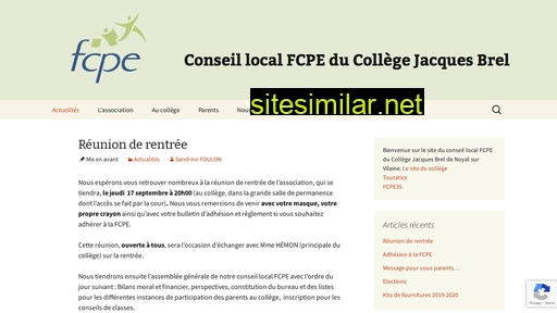 fcpejacquesbrel.fr alternative sites