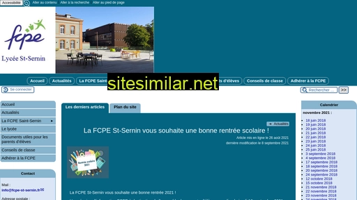 fcpe-st-sernin.fr alternative sites
