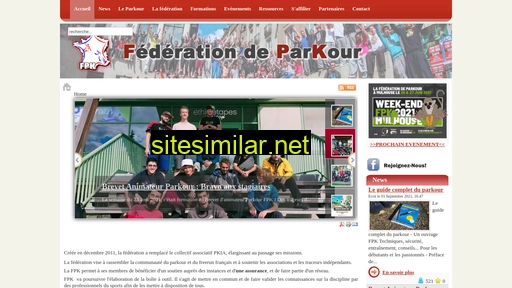 fedeparkour.fr alternative sites