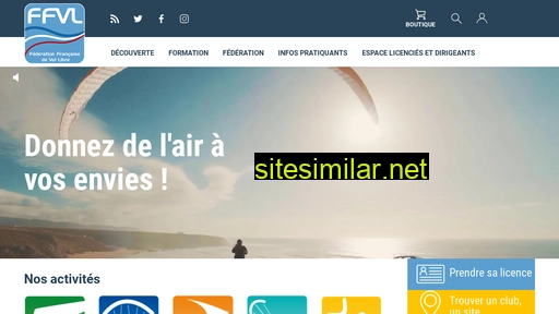 federation.ffvl.fr alternative sites