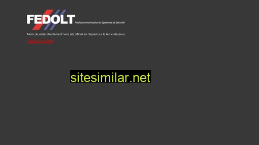 fedolt.fr alternative sites