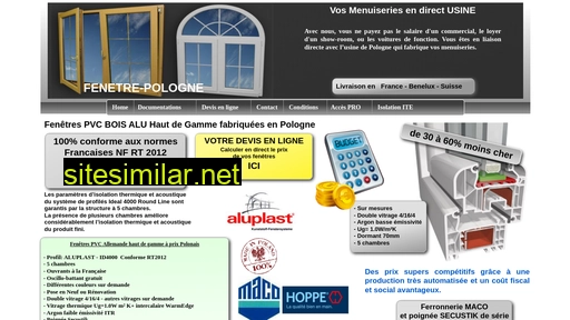 fenetre-pologne.fr alternative sites