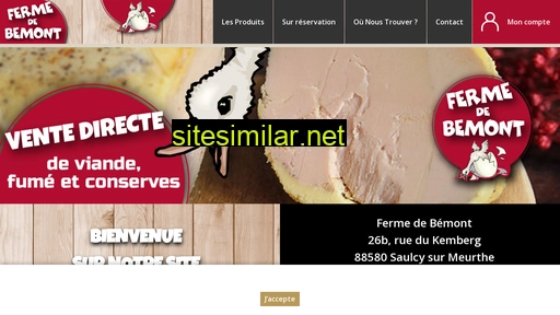 ferme-de-bemont.fr alternative sites